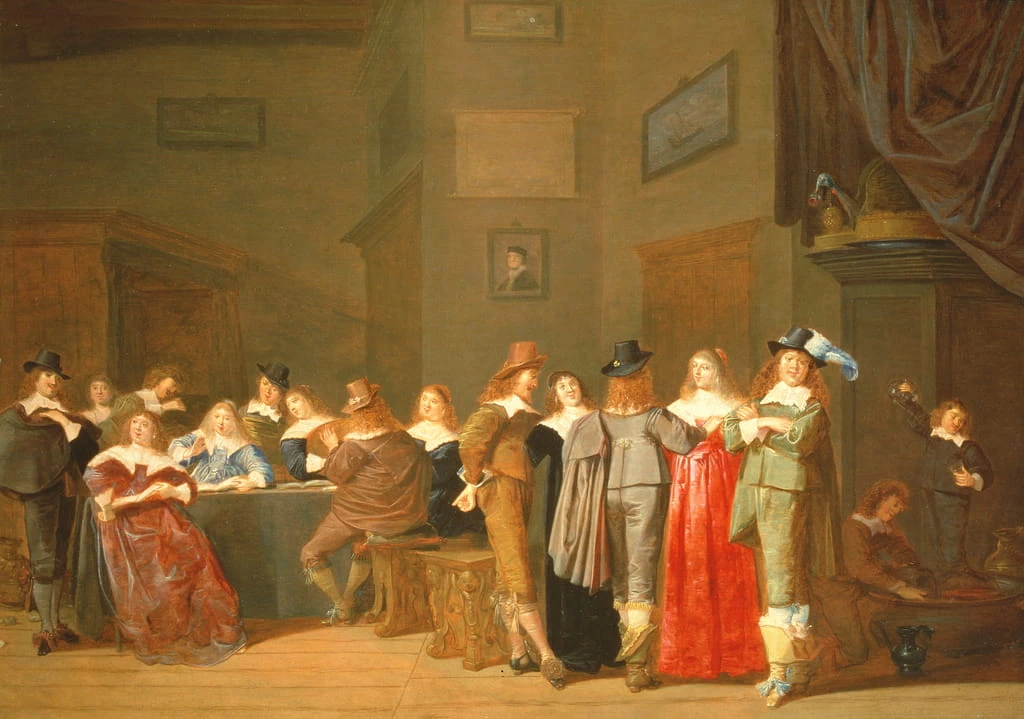 Scena di corteggiamento - Frans Hals Museum, Haarlem